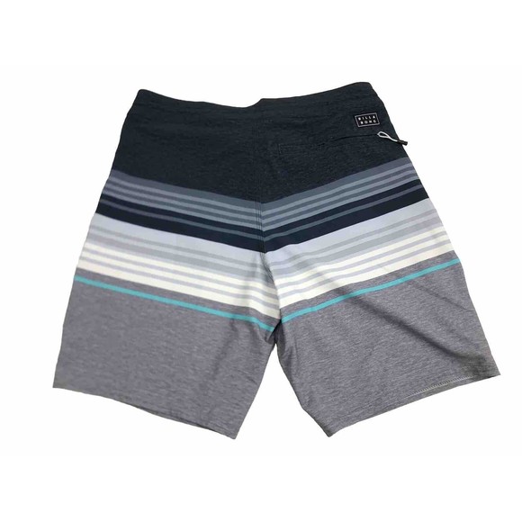 Billabong Board Shorts Recycler Spinner Lo Tide Stripe Swim Trunks Men's Size 28 - Picture 5 of 7